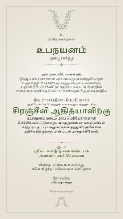 தளிர் டிசைன், தமிழ்